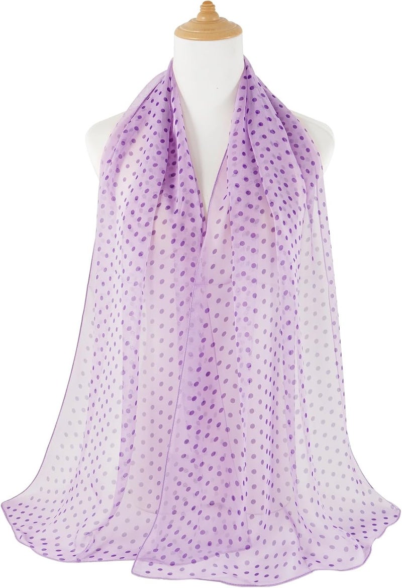 E-Clover Herebuy - Unique Women's Floral Scarves: Chiffon Flowers & Birds Printed Scarf - Image 3
